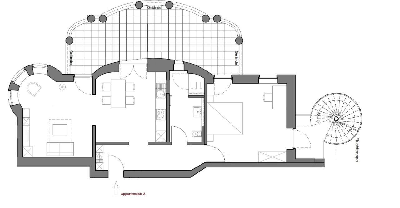 Appartements Am Kurpark 巴特皮尔蒙特 外观 照片